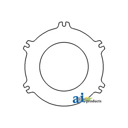 A & I Products Plate, Brake 12" x12" x0.5" A-120486C1
